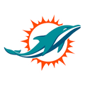 Miami Dolphins logo — team reference graphic, not a product photograph