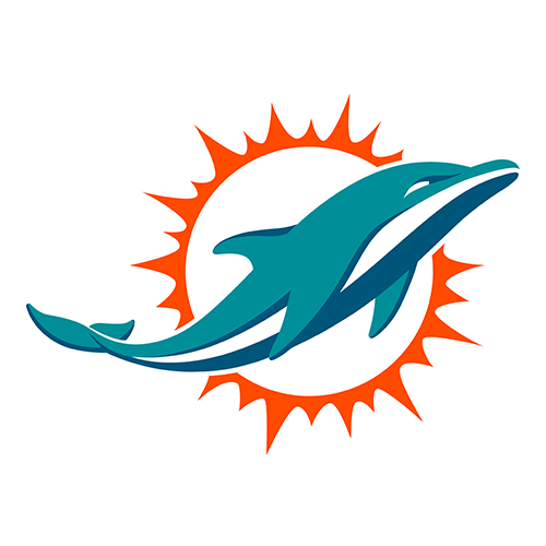Miami Dolphins logo — team reference graphic, not a product photograph