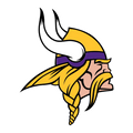 Minnesota Vikings logo — team reference graphic, not a product photograph